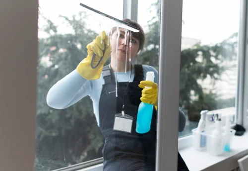Nettoyage de vitres intérieures et extérieures à Gravelotte
